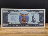 Mermaid banknote