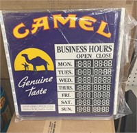 Camel Cigarette Business Hors Sign 1994