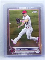 Mike Trout 2022 Topps Chrome