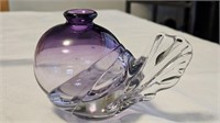 Signed Glass Perfume Container