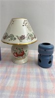 Lenox Candle Warmer with smaller candle warmer