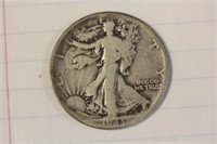 1943 Walking Liberty Silver Half Dollar