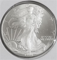 1996 SILVER EAGLE GEM