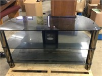 GLASS TV STAND