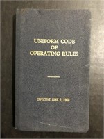 JUNE 2, 1968 UNIFORM CODE OF OPERATING RULES RAILR