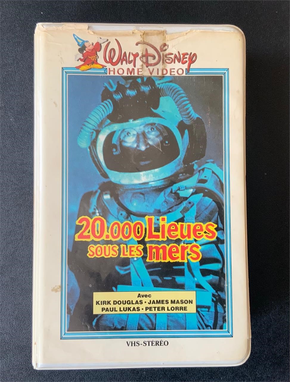 20,000 Lieues sous les mers. Disney VHS