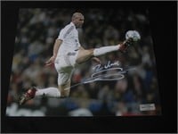 Zinedine Zidane Signed 8x10 Photo Heritage COA