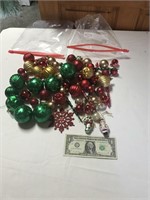 Lot Of  Assorted Christmas Ornaments