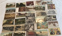 vintage new and used postcards dating back early