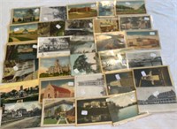 vintage new and use postcards from New York