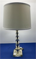 Stacked Ball Table Lamp Acrylic with Shade 24” h
