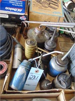 FLAT OF OIL CANS