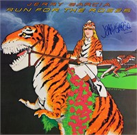 Jerry Garcia Run for the Roses signed album