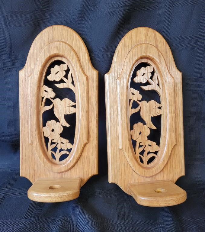 Pair of Wall Candle Sticks