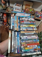 Box Lot of Various DVDs- Some Are New
