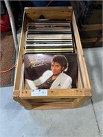 Collection of LP Records: Michael Jackson, etc.