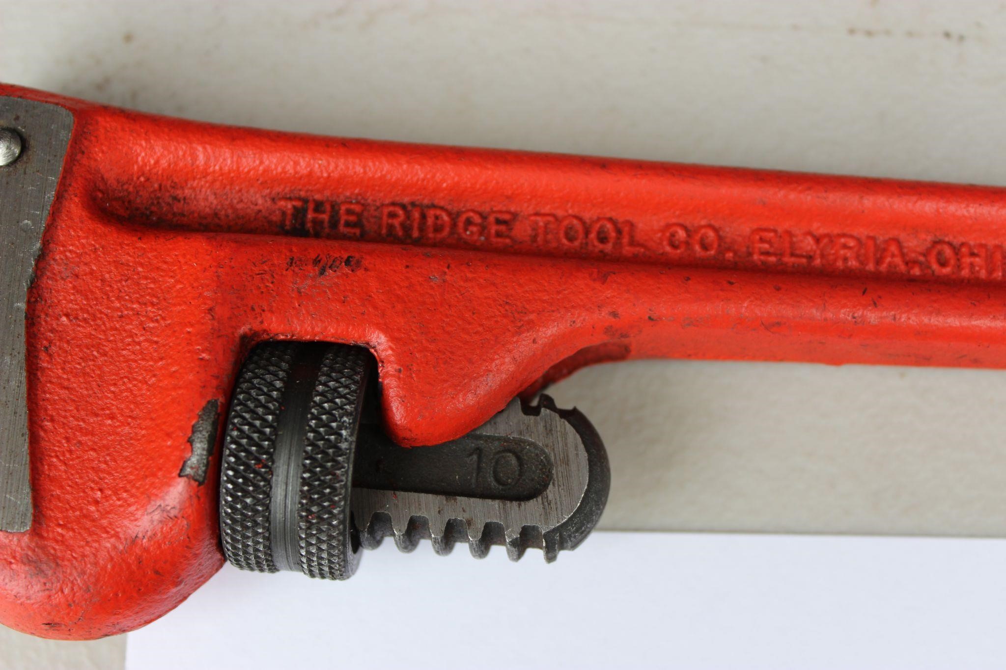 Ridige pipe wrench