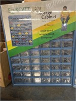 EZ Sort storage cabinets (2)