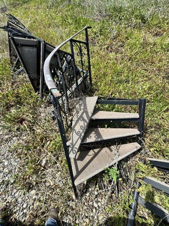 8' Spiral Stair Case - Removed from House