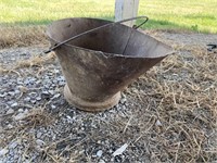 Antique coal bucket