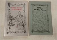 2 BOOKS BY ARNOLD L BENSON:  ECHOES OF THE