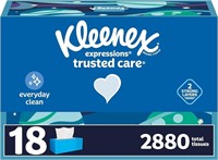 Kleenex Expressions Trusted Care Facial Tissues,