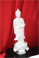 A Chinese Blanc de Chine Kwan Yin