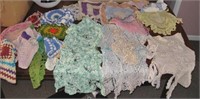 Vintage Assorted Handmade Crochet Dollies