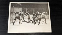 1933 Hockey Press Photo Rangers Canadians