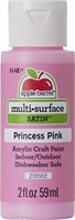 SM3687  Apple Barrel Acrylic Paint, Princess Pink,