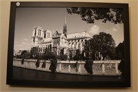 Art Photo of Notre Dame Cathedral, Paris