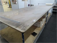 Steel Framed Timber Top Bench 4300x1600x1000mm