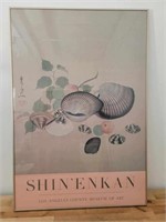 Suzuki Kiitsu, Seashells & Plums Poster