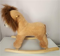 Plush Ride-on Rocking - Lion H:20" L:27"