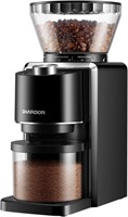 (U) SHARDOR Conical Burr Coffee Grinder Adjustable