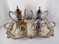 Silver Plate Tea Set