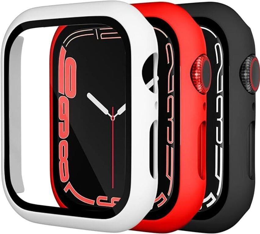 Charlam CompatibleWatch Screen Protector Case 45mm