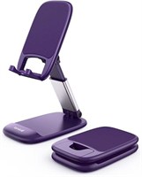 Purple Phone Stand for Desk - Dark Purple Cell Pho