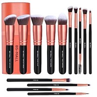 14 Pcs  Makeup Brushes BS-MALL Premium Synthetic F