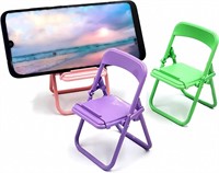 3PCS chair Cell Phone Holder Stand
