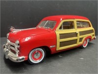 1/24 scale 1949 Ford Woody Wagon. Die-cast and