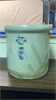 Antique 5 Gallon S.P. & S. Co. Stoneware Crock