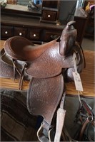 Saddle with Breast Collar (No back Cinch) #1