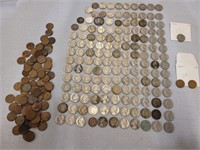 Coin Collection Lot- Indian Head/Wheat Pennies
