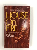 House on Fire first edition and personal check