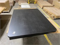 XL black conference table 10’x5’