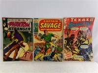 (3) Comic Books - 1969 Captain Savage - 1969