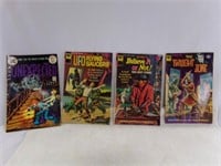 (4) 1974 & 1975 Comic Books - The Twilight Zone