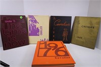 LOT OF 9 COLDWATER HIGH SCHOOL YEARBOOKS -1972,