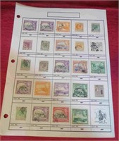 Vintage Lot 25 Old Cyprus Stamp Collection RARE